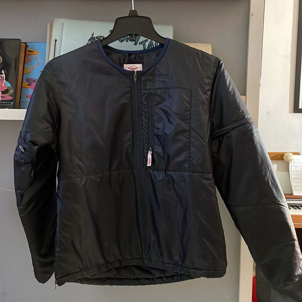 Battenwear zip off insulated pullover S